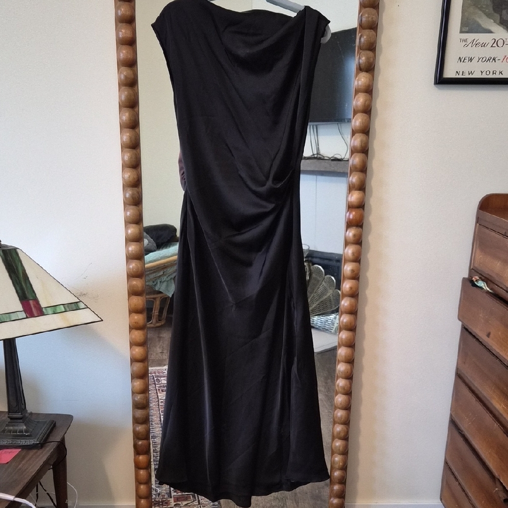 Sam Edelman One Shoulder Black Dress